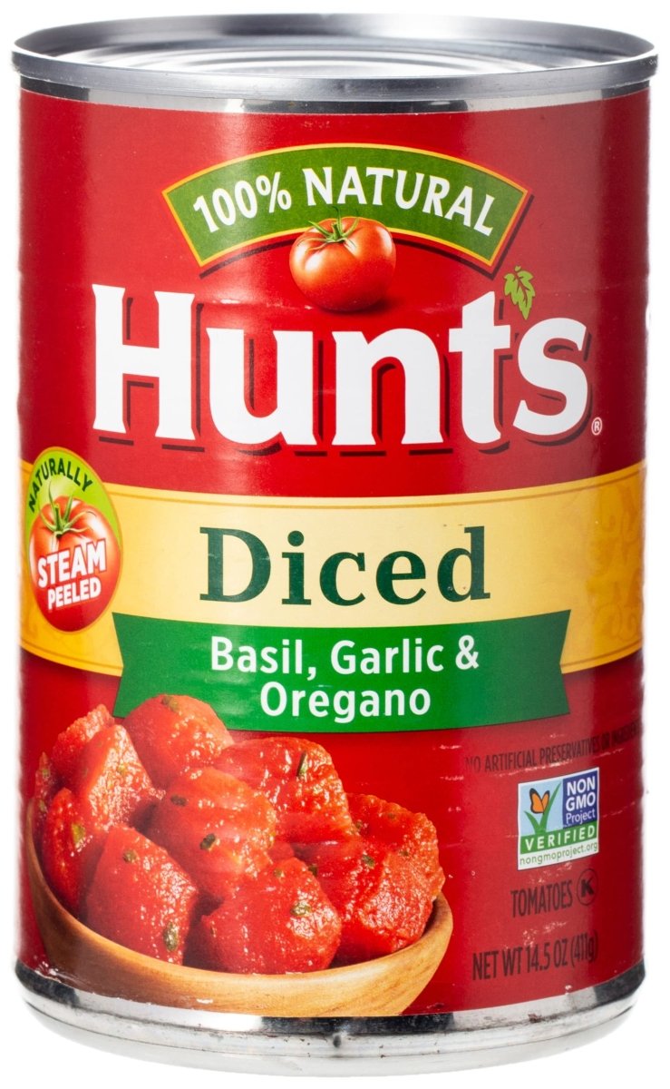 HUNTS TOMATE TROCEADO CON OREGANO 14.5 OZ - SUPERMIX