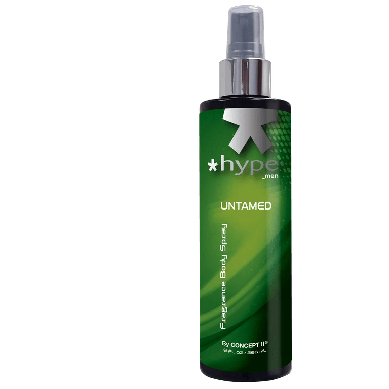 HYPE UNTAMED MOISTURIZING BODY SPRAY FOR MEN 8 OZ - SUPERMIX