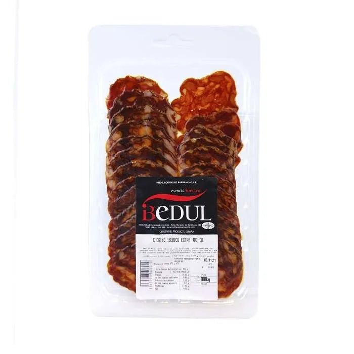 IBEDUL CHORIZO IBERICO SOBRE DE 100 GR - SUPERMIX