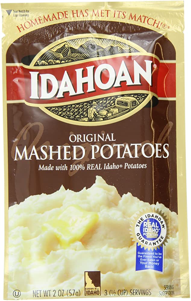 IDAHOAN MASHED POTATOES (POLY) 2 OZ - SUPERMIX