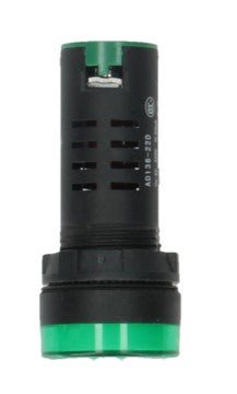 INDICADOR EN LED VERDE REF.ND16 - 22B/2 220V - SUPERMIX