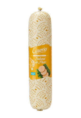 INDUVECA SALAMI DE PAVO 1LB+SALAMI DE POLLO - SUPERMIX