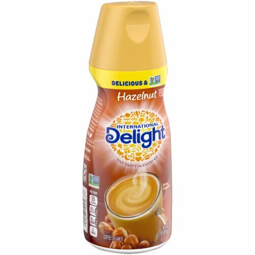 INTL DLGT HAZELNUT CREAMER 16 FZ - SUPERMIX