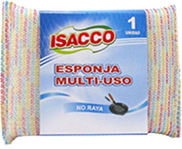 ISACCO ESPONJA MULTIUSOS 2 PCS MS - 0201 - SUPERMIX