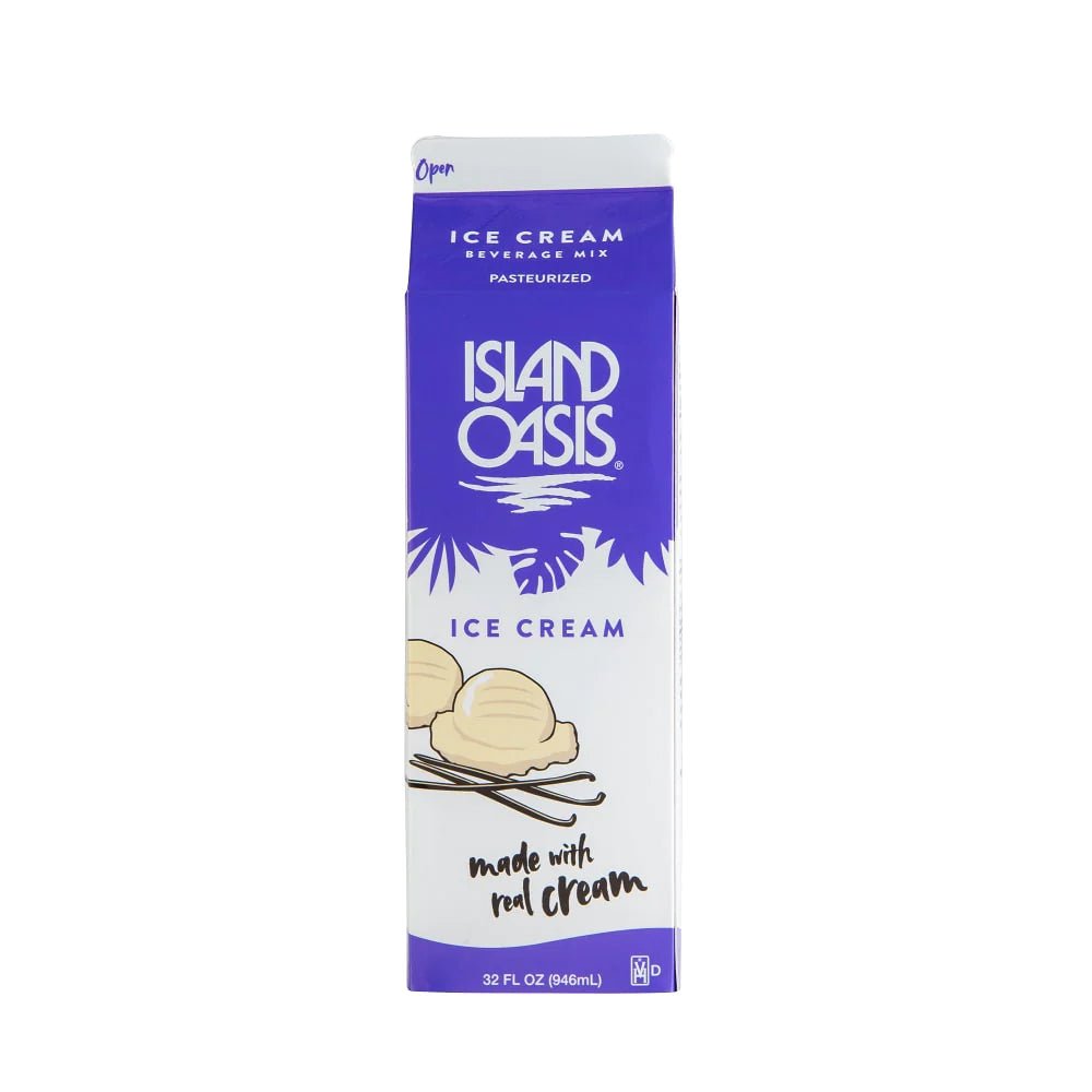 ISLAND OASIS ICE CREAM 32 OZ - SUPERMIX