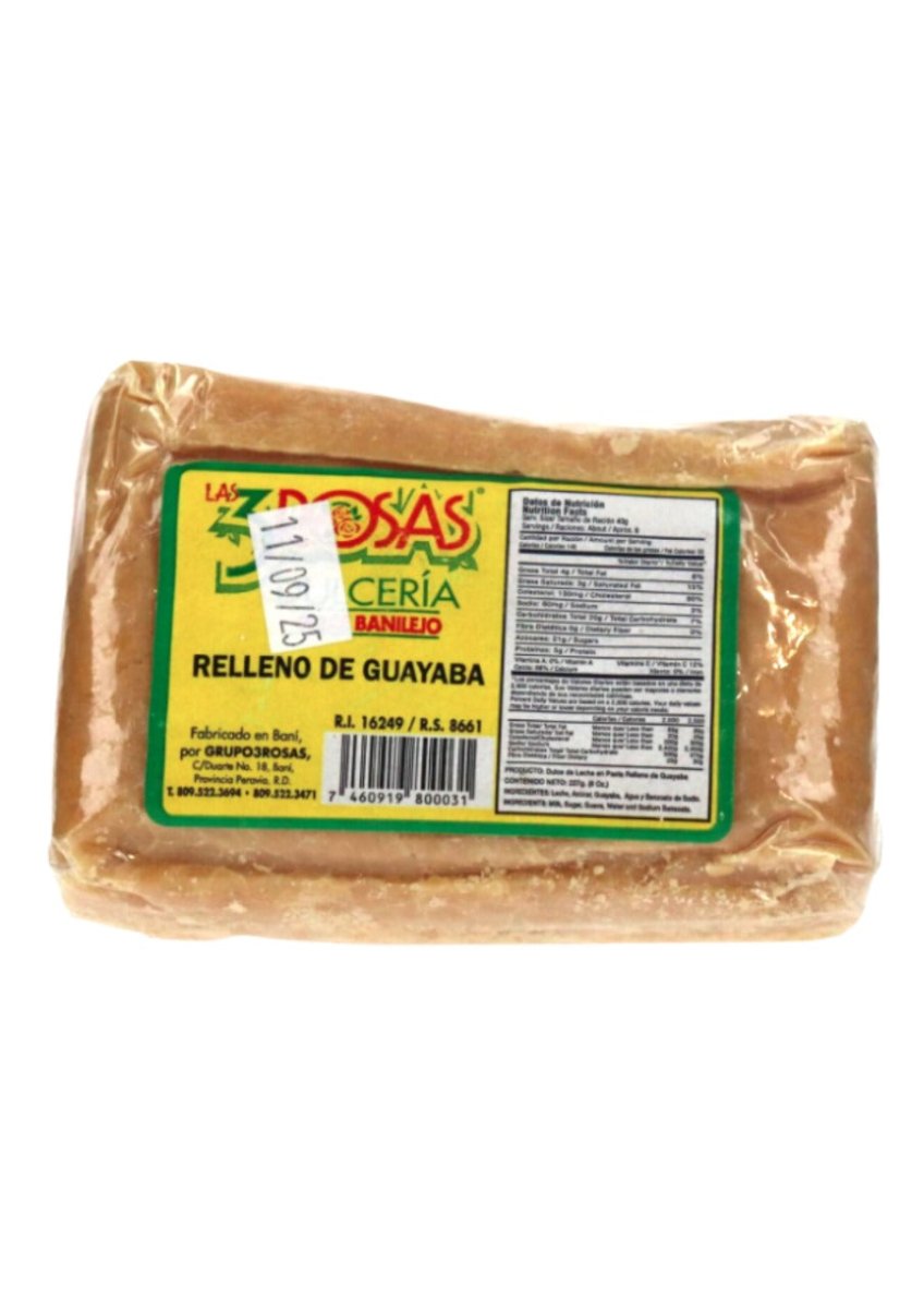 J EMMANUEL DULCE RELLENO DE GUAYABA LAS 3 ROSAS - SUPERMIX