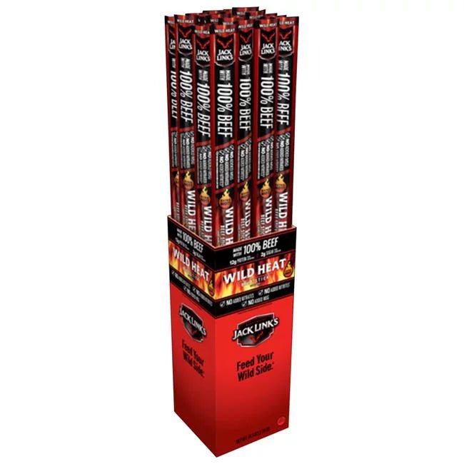 JACK LINK S BEEF SICK WILD HEAT 1.84 OZ - SUPERMIX