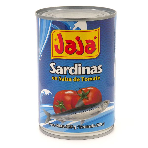 JAJA SARDINAS SALSA DE TOMATE 425 GRS - SUPERMIX