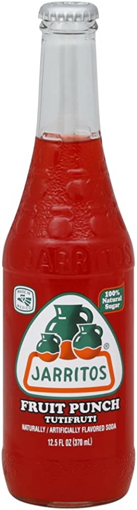 JARRITOS REFRESCO SABOR FRUIT PUNCH 12.5 OZ - SUPERMIX