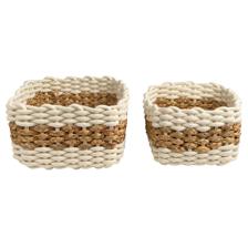 JG CESTA P/ALMACENAR 2PZ 32X26X16CM - SUPERMIX