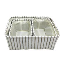 JG CESTA P/ALMACENAR 3PZ 35X25X14CM - SUPERMIX