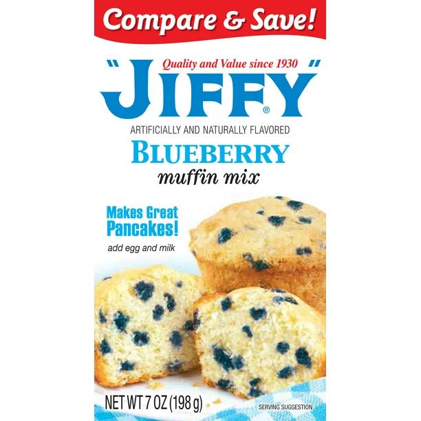 JIFFY MUFFIN MIX BLUBRRY 7 OZ - SUPERMIX