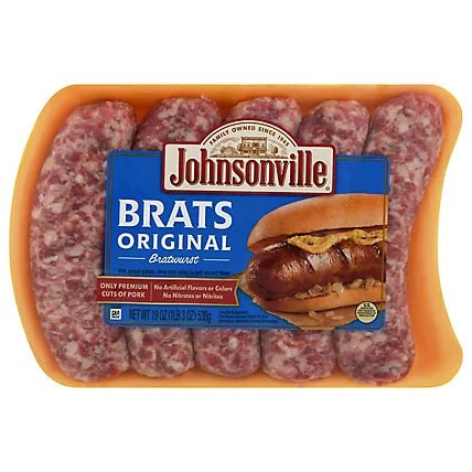 JOHNSONVILLE BRATWUST 19.6 OZ - SUPERMIX