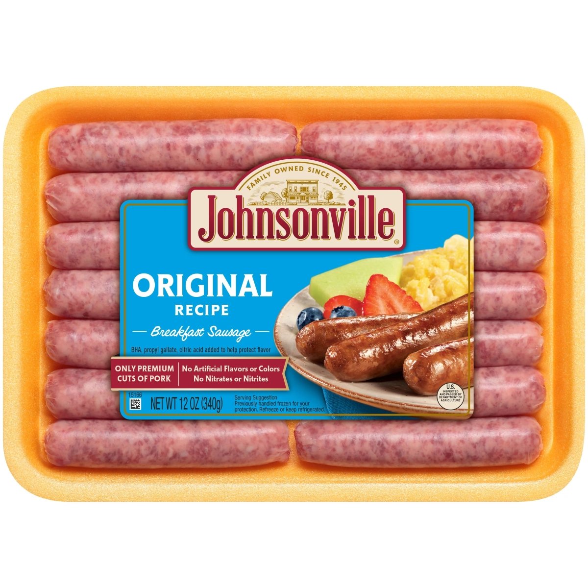 JOHNSONVILLE BREAKFAST ORIGINAL 12 OZ - SUPERMIX