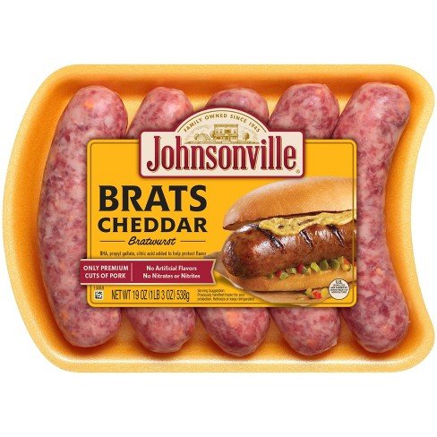 JOHNSONVILLE CHEDDAR 19 OZ - SUPERMIX