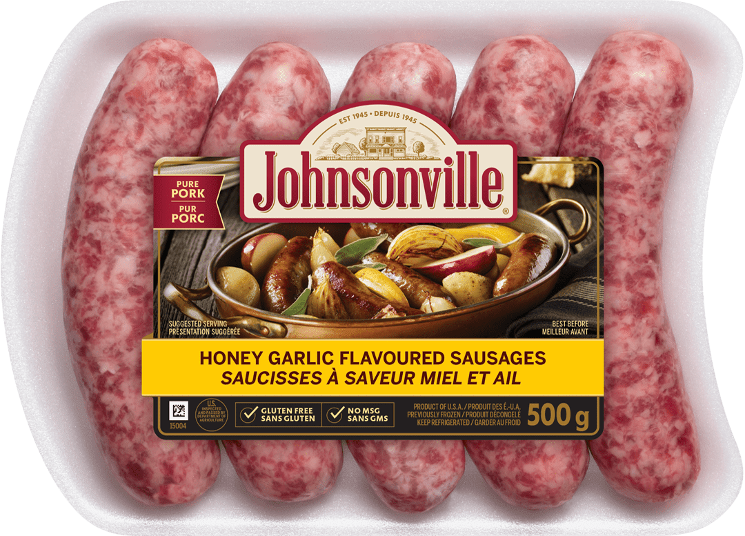 JOHNSONVILLE HONEY GARLIC 19.76 OZ - SUPERMIX
