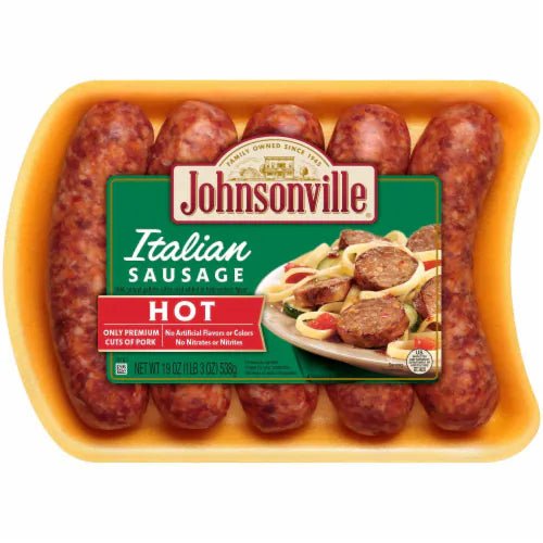 JOHNSONVILLE HOT ITALIAN19 OZ - SUPERMIX