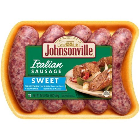 JOHNSONVILLE SWEET ITALIAN 19 OZ - SUPERMIX