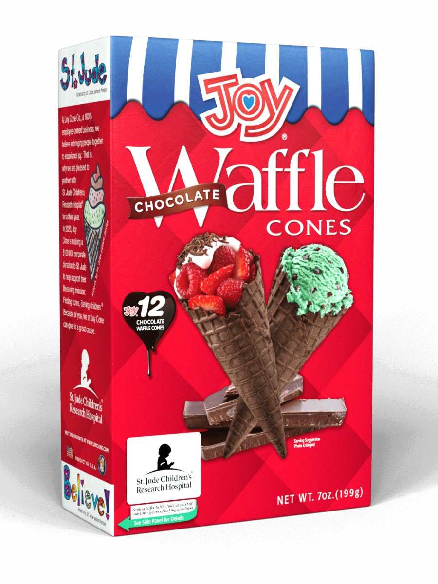JOY CONE CLSC WAFFLE CONES 12 CT - SUPERMIX