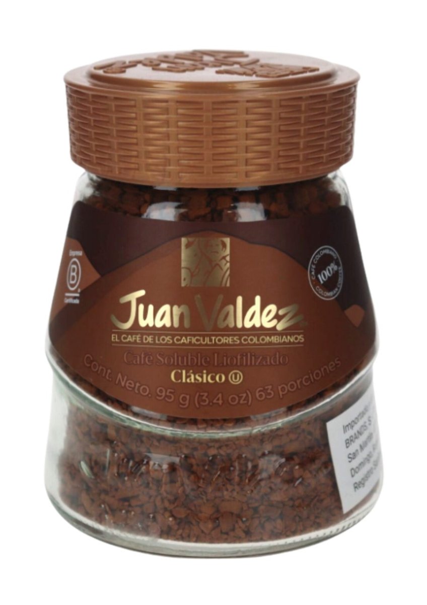 JUAN VALDEZ LIOFILIZADO CLASICO 12X95GR - SUPERMIX