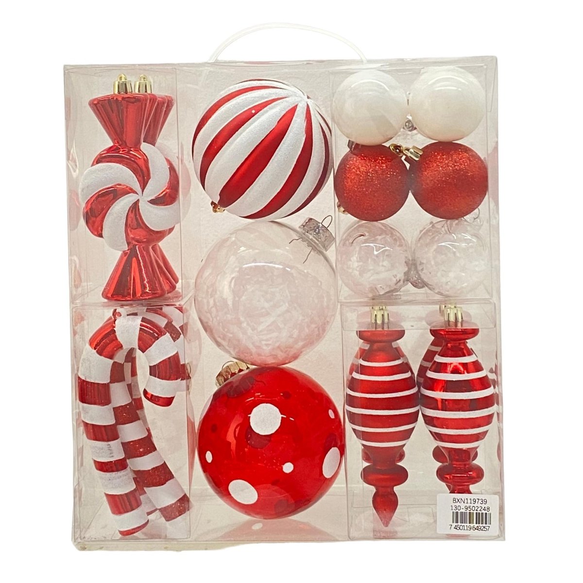 JUEGO ADORNO PARA ARBOL 23PZ 0ML 30 - SUPERMIX