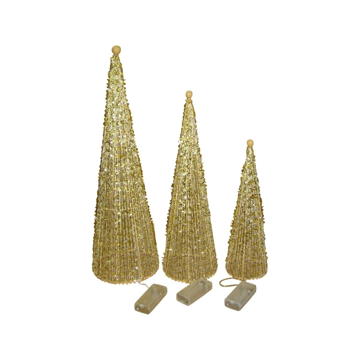 JUEGO ARBOL CON LUZ 3PZ CON LUZ 15X1 - SUPERMIX