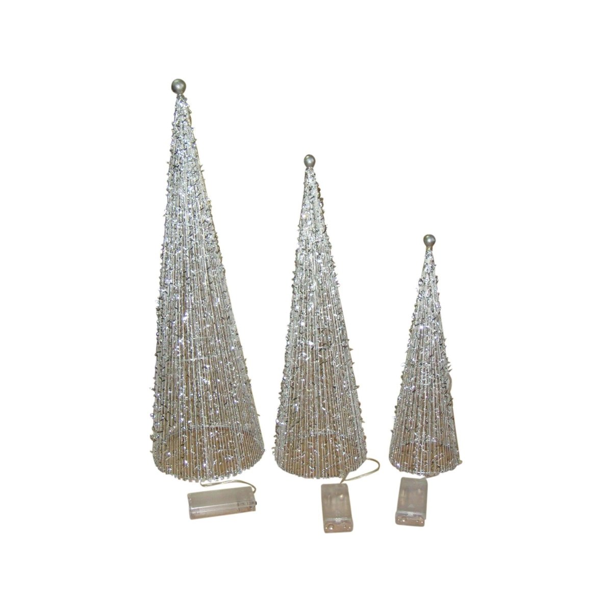JUEGO ARBOL CON LUZ 3PZ CON LUZ 15X1 - SUPERMIX