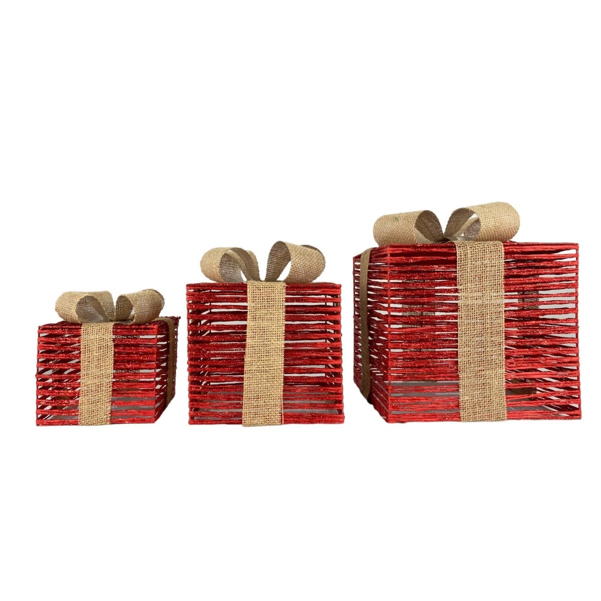 JUEGO CAJAS DE REGALO 3PZ 25X25X28 - SUPERMIX