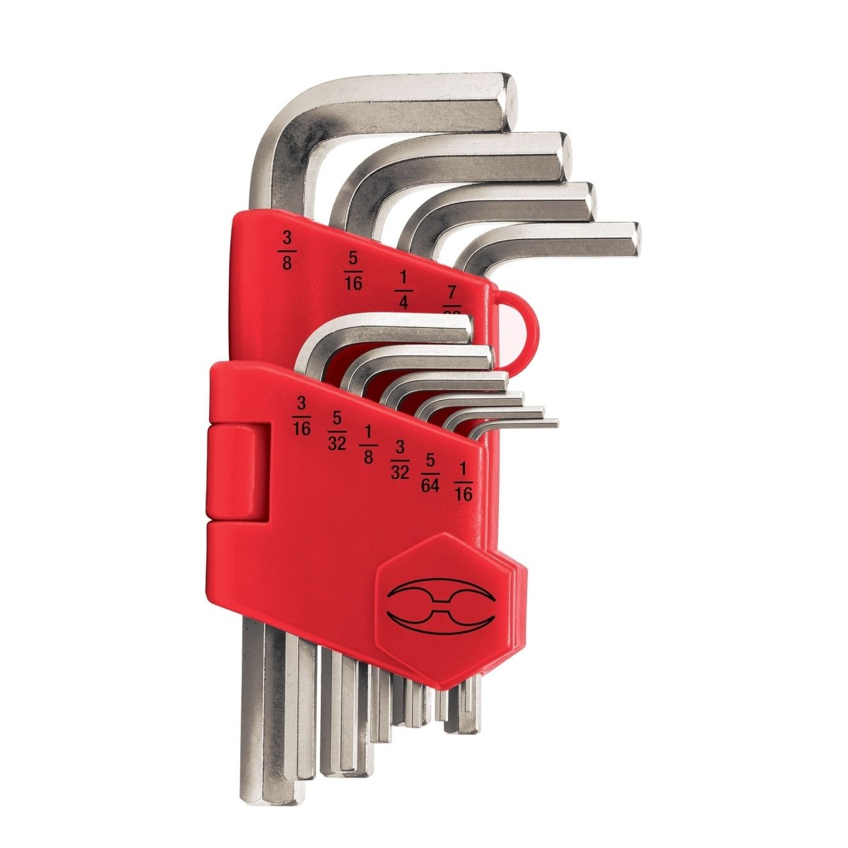 JUEGO DE 10 LLAVES ALLEN CORTAS DESDE 1/16" HASTA 3/8" TRUPER - SUPERMIX