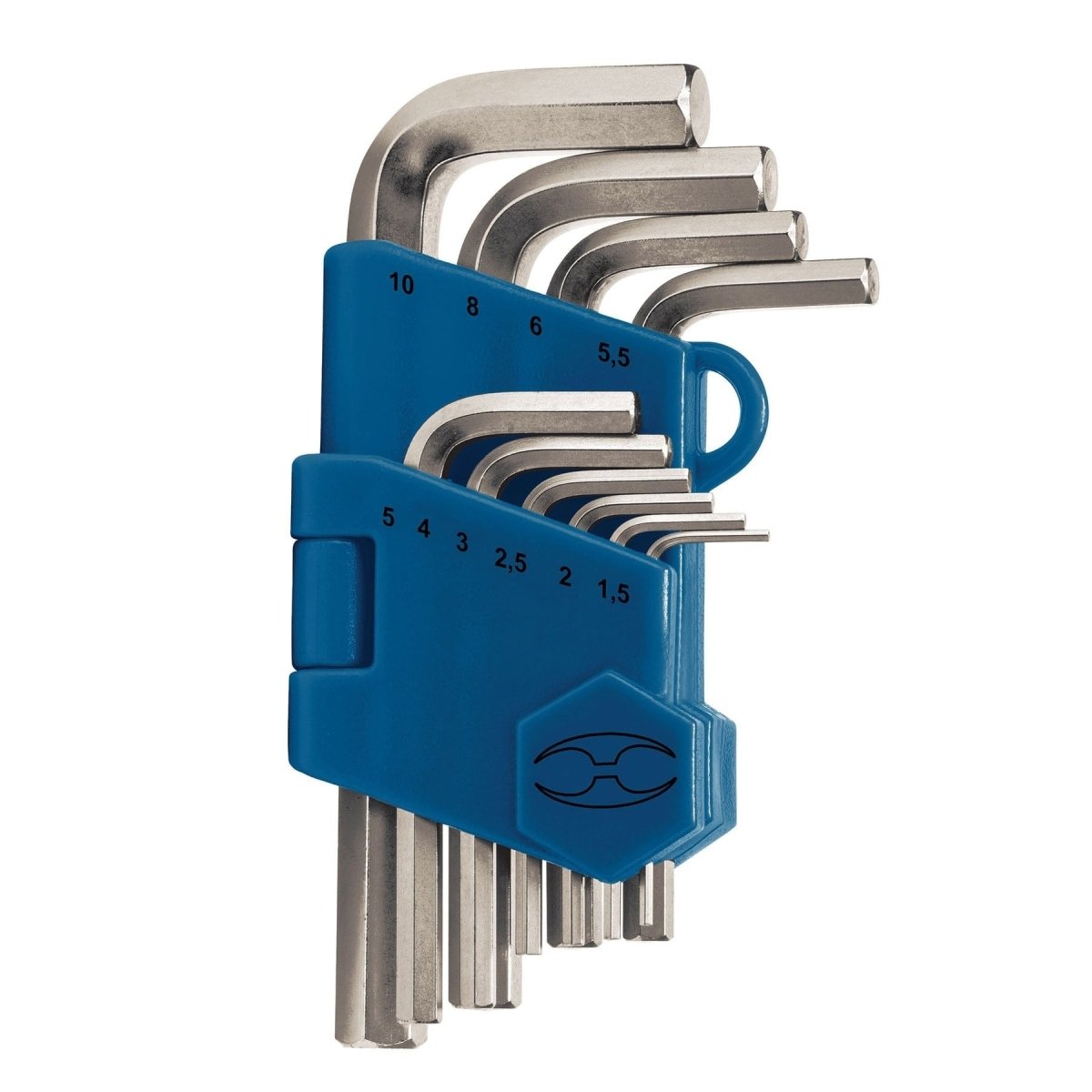 JUEGO DE 10 LLEVES ALLEN CORTA DESDE 1.5MM HASTA 10MM TRUPER - SUPERMIX