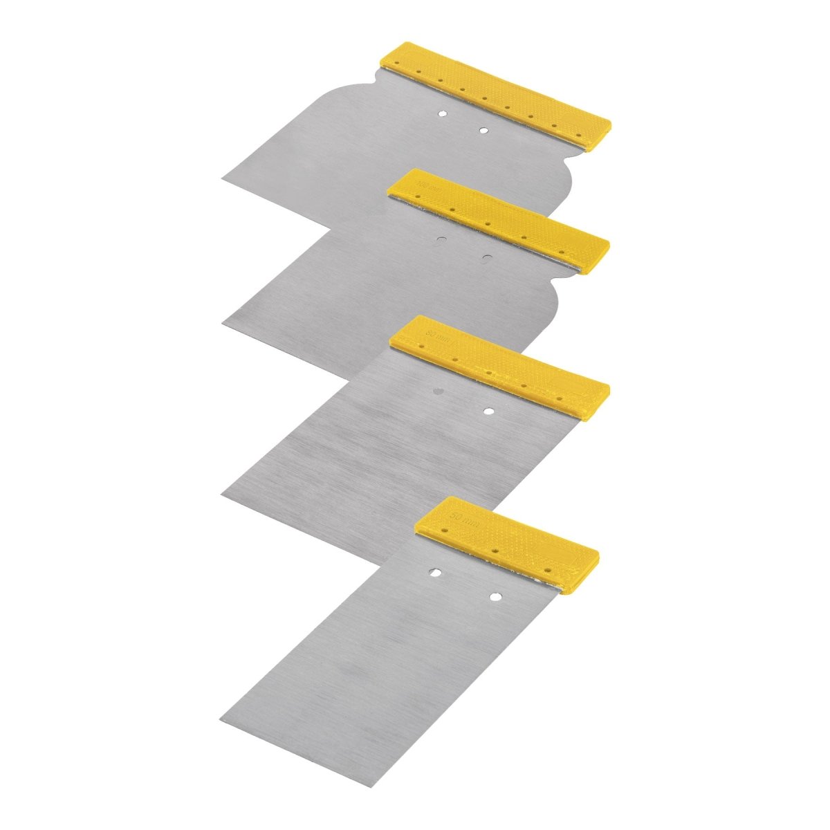 JUEGO DE 4 CUÑAS CON MANGO PLASTICAS PRETUL - SUPERMIX