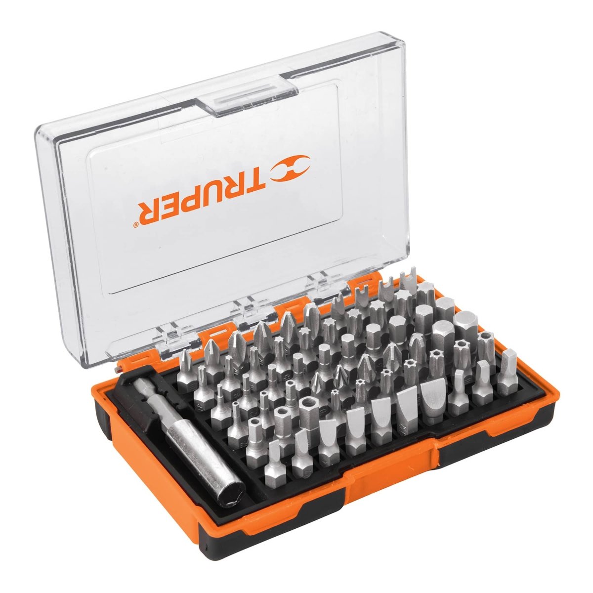 JUEGO DE 60 PUNTAS MIXTAS Y EXTENSION MAGNETICA TRUPER EXPERT.. - SUPERMIX