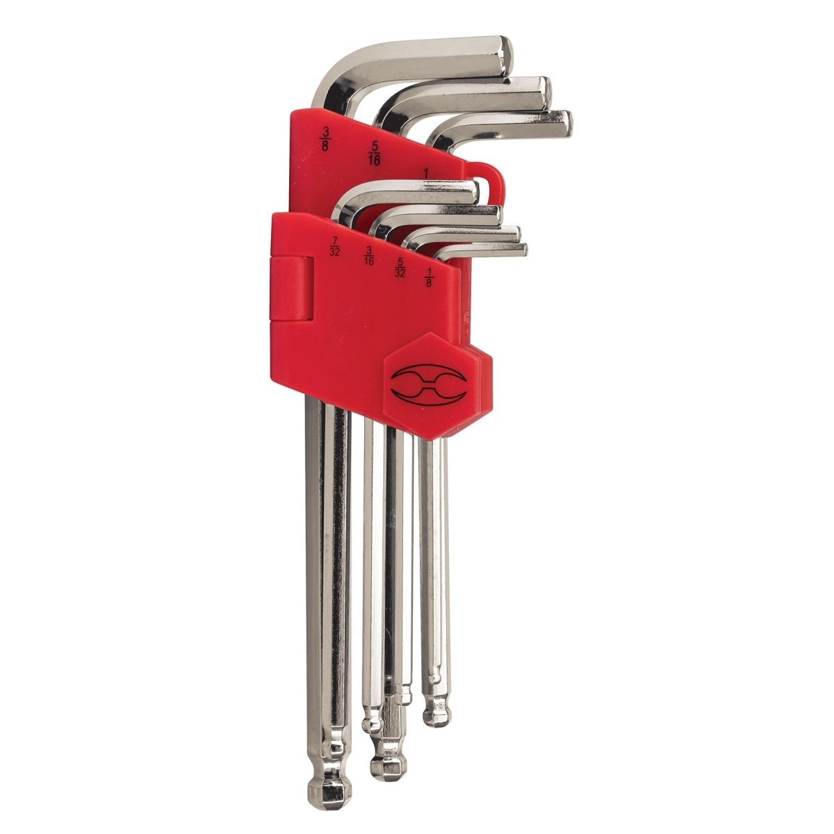 JUEGO DE 7 LLAVES ALLEN LARGA DESDE 1/8" HASTA 3/8" TRUPER.. - SUPERMIX
