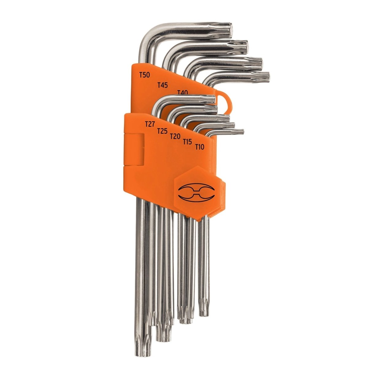 JUEGO DE 9 LLAVES TORX LARGA DESDE T10 HASTA T50 TRUPER - SUPERMIX