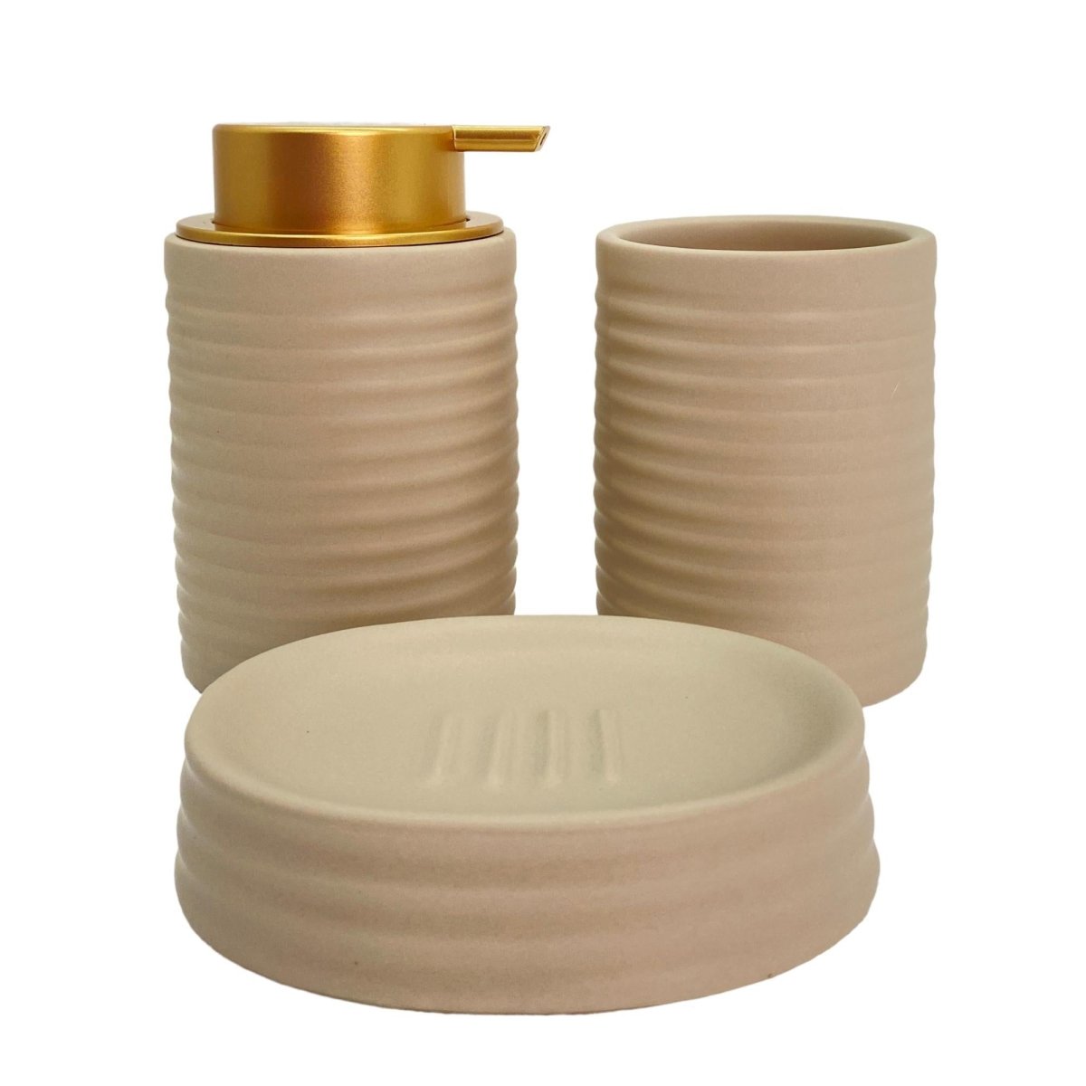 JUEGO DE BAÑO 3PZ 300ML 21.5X19X9C - SUPERMIX