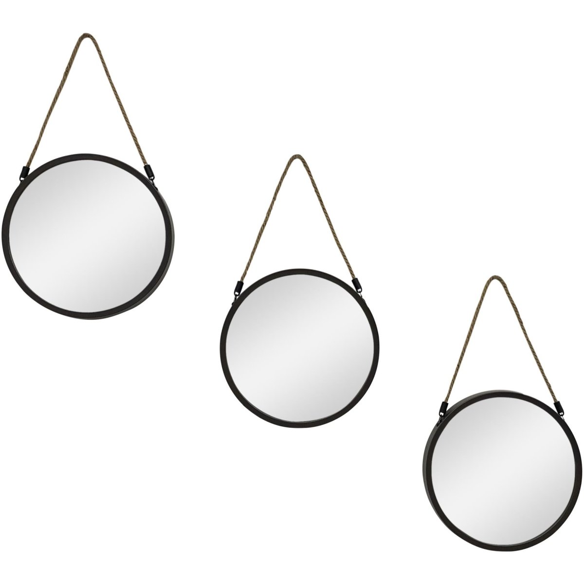 JUEGO ESPEJO 3PZ 25X25X2CM - SUPERMIX