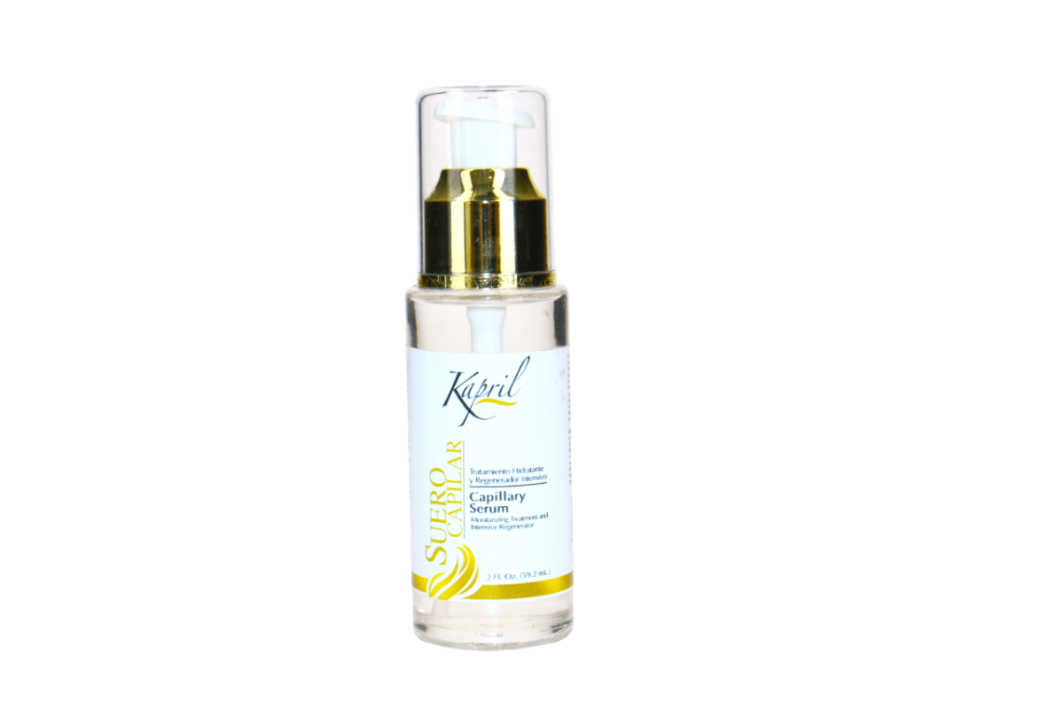 KAPRIL SUERO CAPILAR / GOTAS BRILLO 2 OZ CONTROL CAIDA - SUPERMIX