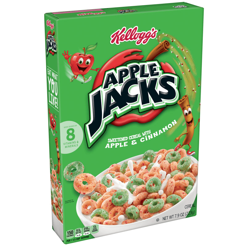 KELLOGG'S APPLE JACKS CEREAL C/ CANELA 10/ 7.9 OZ - SUPERMIX