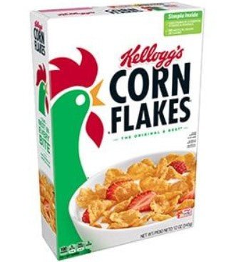 KELLOGG'S CORN FLAKES CEREAL 10/12 OZ - SUPERMIX
