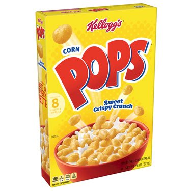 KELLOGG'S CORN POPS ORIGINAL 10/7.8 OZ - SUPERMIX