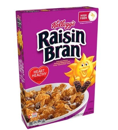 KELLOGG'S RAISIN BRAN CEREAL 10/16.1 OZ - SUPERMIX