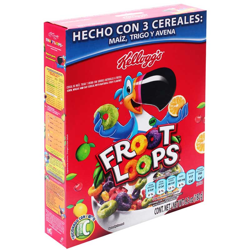 KELLOGS FROOT LOOPS 180 GR - SUPERMIX