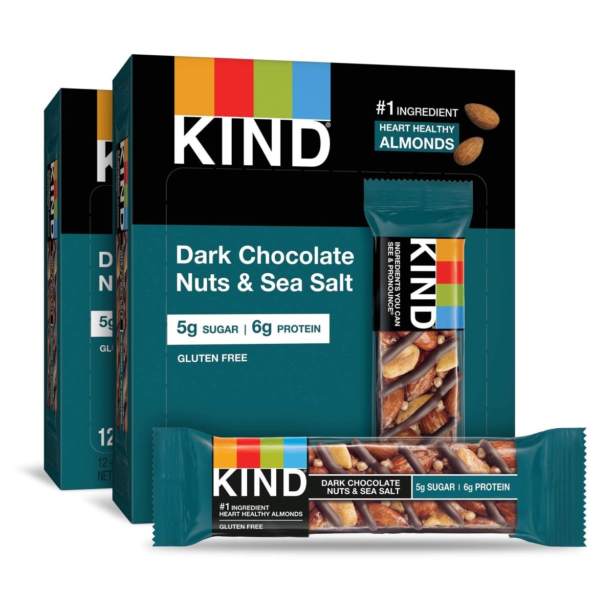KIND BAR DARK CHOCOLATE NUTS & SEA SALT 1.4 OZ - SUPERMIX