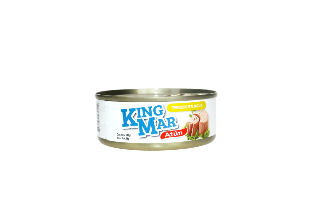 KING MAR ATUN TOZOS EN AGUA 5 OZ - SUPERMIX