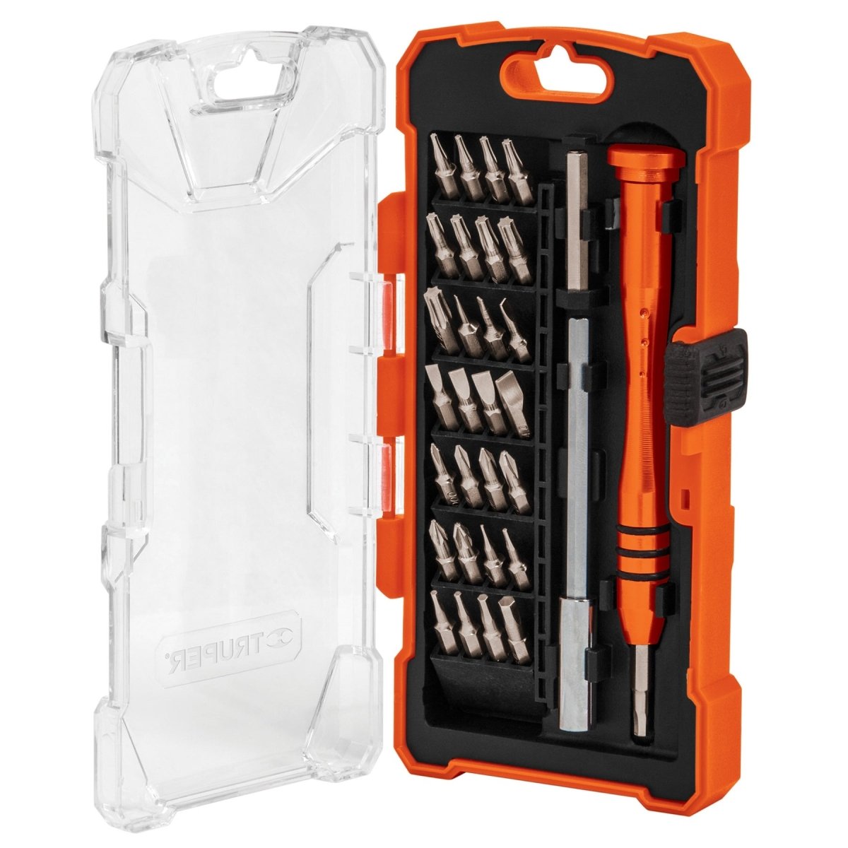 KIT DESTORNILLADOR PARA ELECTRONICA Y PRECISION + 30 PUNTAS + EXTENSION TRUPER - SUPERMIX