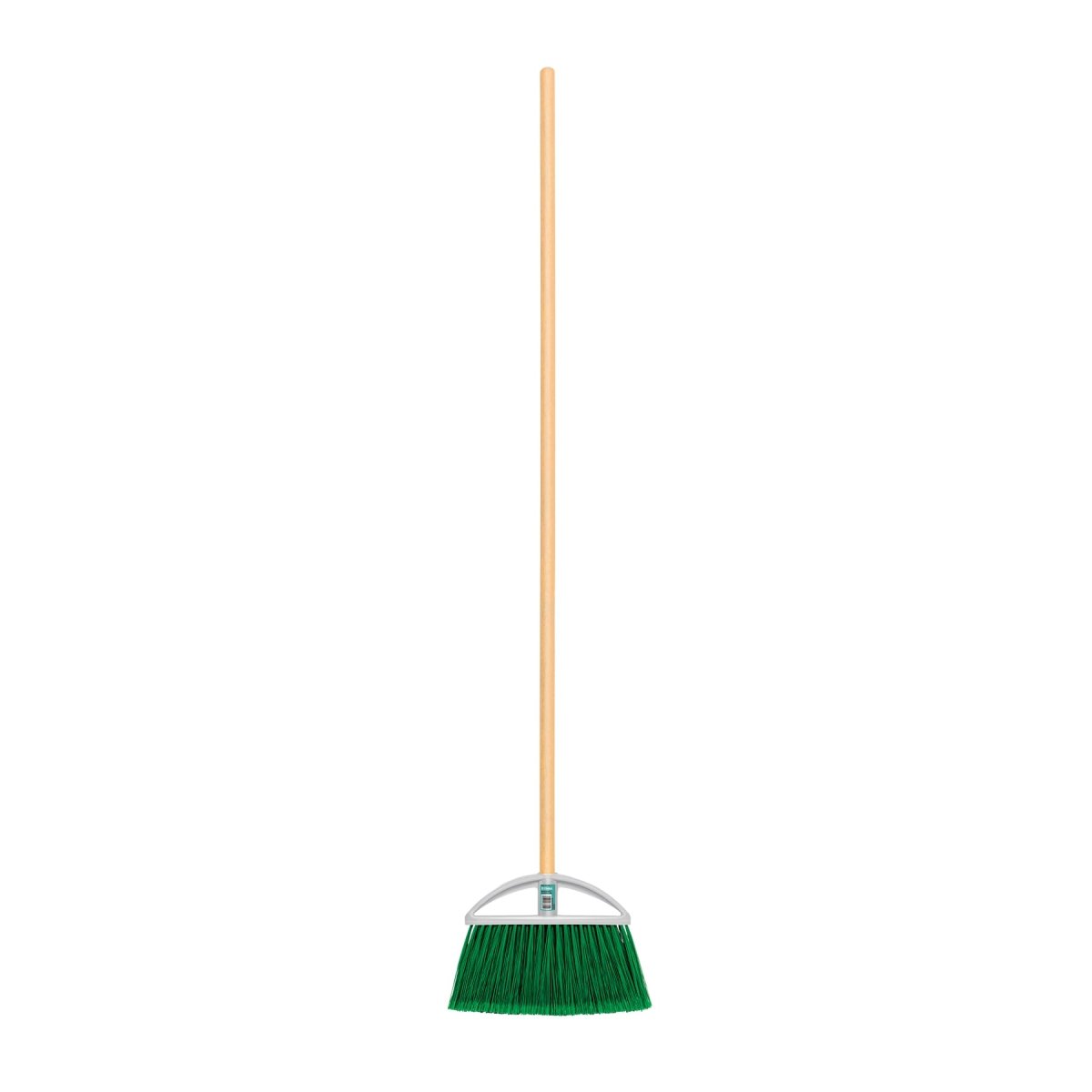KLINTEK ESCOBA PLASTICA PEQUENA CON PALO TIPO ABANICO - SUPERMIX