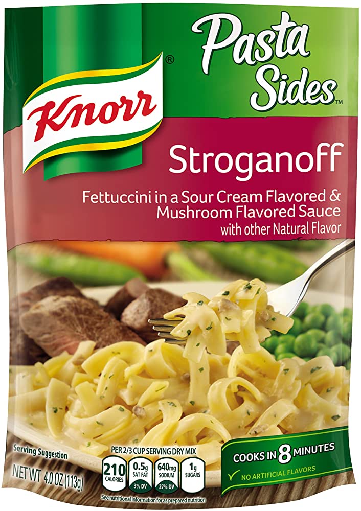 KNORR STROGANOFF PASTA 4 OZ - SUPERMIX
