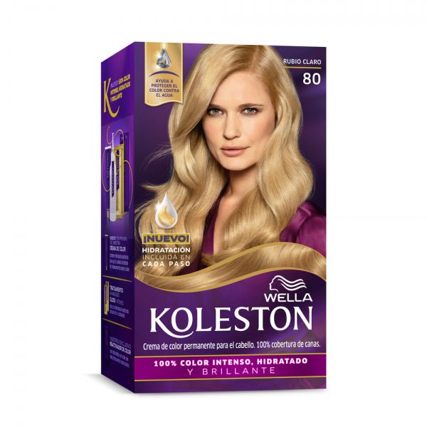 KOLESTON KIT 80 RUBIO CLARO - SUPERMIX