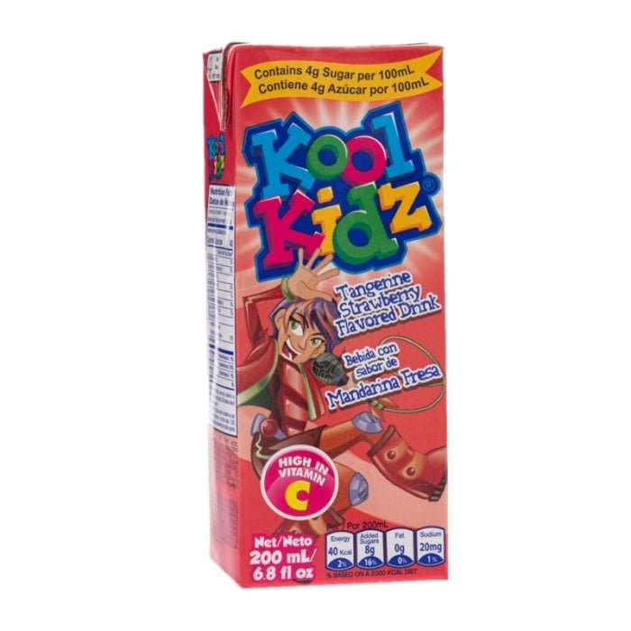 KOOL KIDZ JUGO MANDARINA FRESA UHT 200 ML - SUPERMIX
