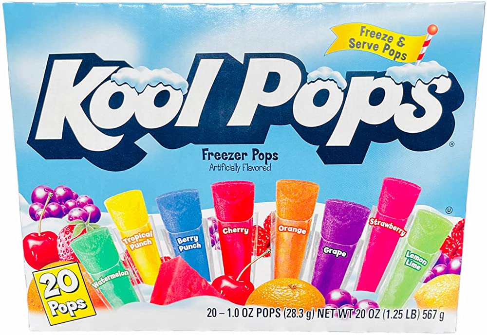 KOOL POPS ASSTD FRZR POPS 20 OZ - SUPERMIX